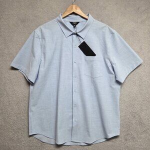 Cuts Clothing Shirt Men's XL Oxford Blue Soho Button Up Business Casual